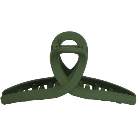 Pinces à cheveux décoratives anti-dérapage pour femmes - Cheveux mi-longs - Vert OD (1/5)