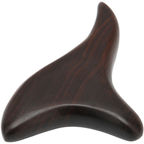 Planche de Gua Sha en Bois pour Massage des Pieds et Acupression (1/5)