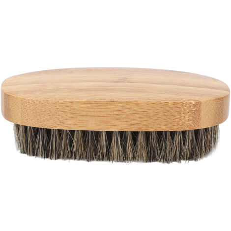 Brosse à Barbe Douce en Bambou - Soin et Massage pour Hommes et Femmes (1/5)