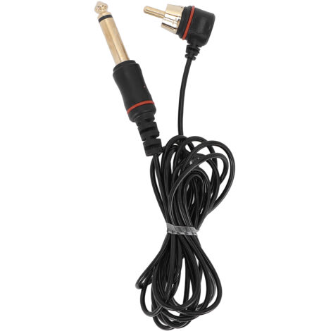Câble de connexion RCA professionnel pour tatouage, cordon avec clip, accessoire de précision 2m (1/5)