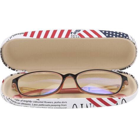 Lunettes de lecture anti-lumière bleue pour hommes et femmes, design simple et élégant avec étui +300 (1/5)