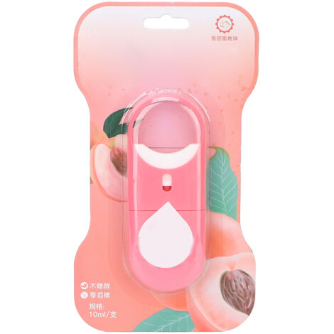 Spray Buccal Fraîcheur Pêche 10ml - Élimine la Mauvaise Haleine Instantanément, Soin Oral à Brume Fine et Durable