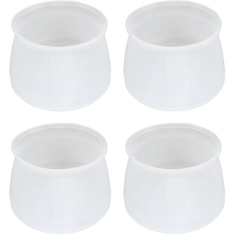 4 pièces Protections Silencieuses pour Pieds de Chaise en Silicone Doux, Antidérapantes et Résistantes à l'Usure (1/5)