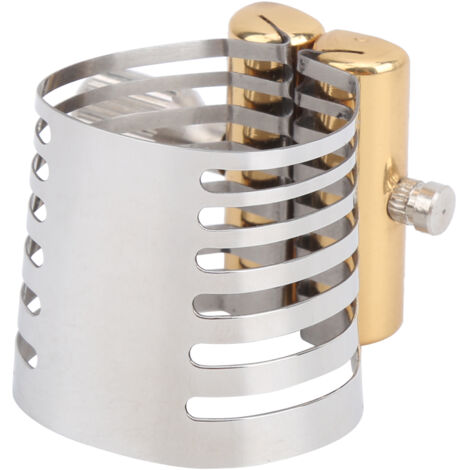 Ligature métal Saxophone à vis unique, pièces accessoires pour bec de ...