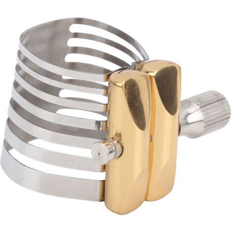 Ligature métal Saxophone à vis unique, pièces accessoires pour bec de ...