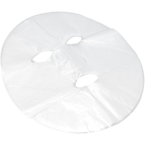 100 pièces Film Protecteur pour Masque Visage, Évite l'Évaporation et Garde l'Humidité, Papier Jetable pour Emballage de Masque DIY (1/5)