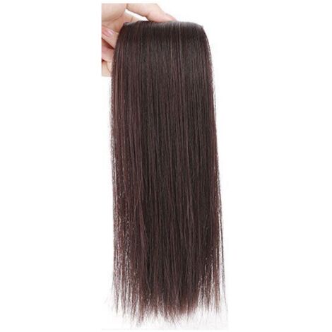 Perruque synthétique volumineuse pour femmes et filles, couleur brun clair 30cm, idéale pour soirées et anniversaires (1/5)