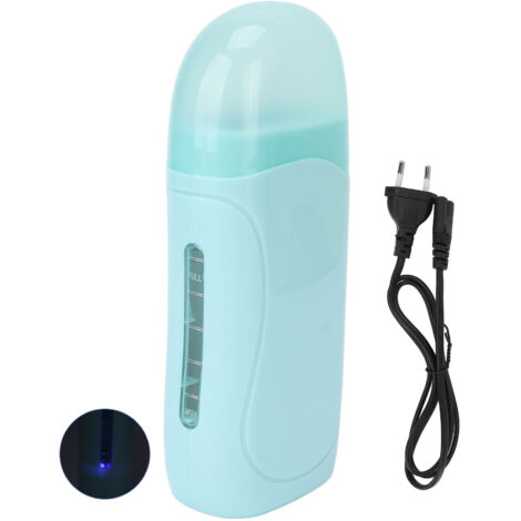 Chauffe-cire électrique portable pour épilation, cire verte pour jambes, bras et aisselles - Prise EU 220V (1/5)