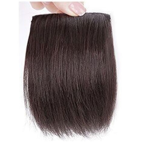 Perruque synthétique volumineuse pour femmes et filles, cheveux épaississants pour soirée rendez-vous anniversaire, marron clair 10cm (1/5)
