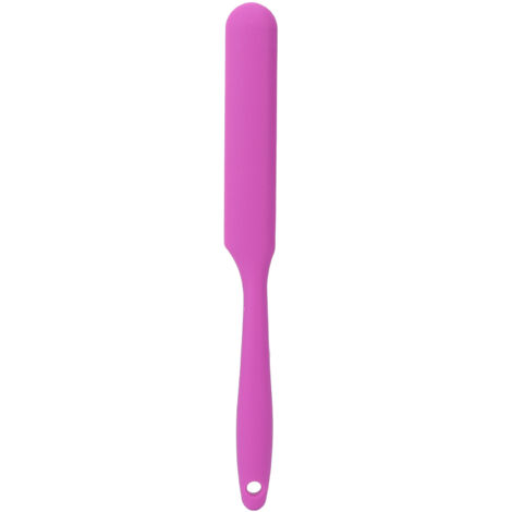 Spatule en silicone multifonction pour cire à épiler, applicateur et grattoir violet (1/5)