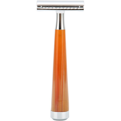Rasoir Manuel Double Tranchant pour Barbier - Prise en Main Facile, Glissement Stable et Rasage Rapide (1/5)
