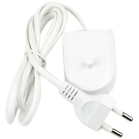 Chargeur de remplacement pour brosse à dents Philips, kit de charge avec prise européenne, blanc (1/5)
