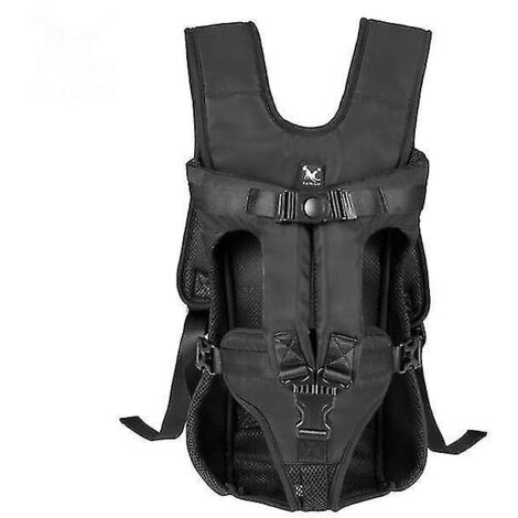 Sac à dos pour chien pratique et réglable en tissu Oxford, résistant à l'eau et multifonctionnel, idéal pour les activités de plein air - XL (1/5)