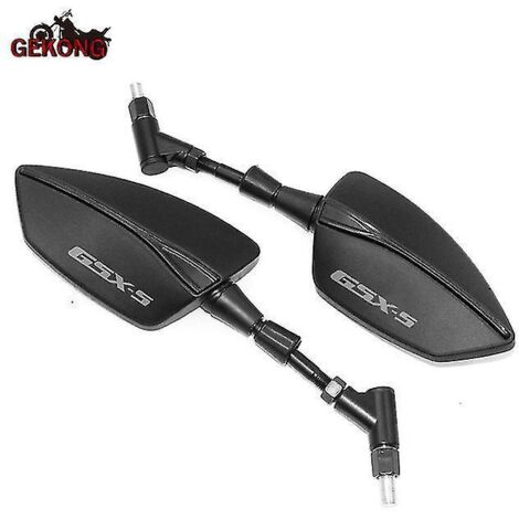 Rétroviseurs latéraux en aluminium CNC pour moto Suzuki GSX-S750, GSX-S750, GSX-S1000, GSX-S1000 (toutes années) - Noir (1/5)