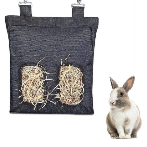 Sac à foin pour lapins et cochons d'Inde, mangeoire à foin pour lapins et cochons d'Inde, Labb (1/5)