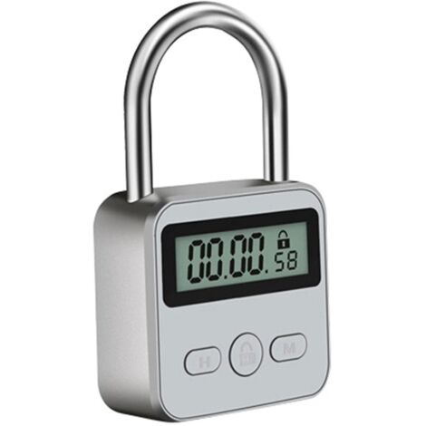 Minuteur électronique de voyage multifonction avec verrouillage horaire intelligent et minuterie de voyage jusqu'à 99 heures avec écran LCD. (1/4)