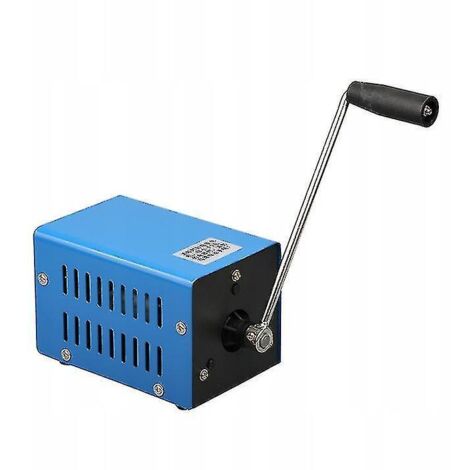 Générateur à manivelle haute puissance, générateur de secours à charge USB pour dynamo, idéal pour le camping et les activités de plein air. Haute qualité. (1/3)