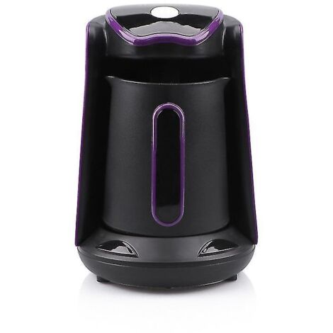 Cafetière turque automatique 600 W, cafetière électrique de qualité alimentaire, violette (1/5)
