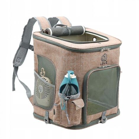 Sac à dos pliable pour chien et chat. (1/4)