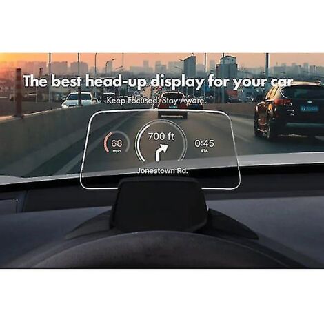 Affichage tête haute définition pour voiture, projecteur portable universel pour voiture