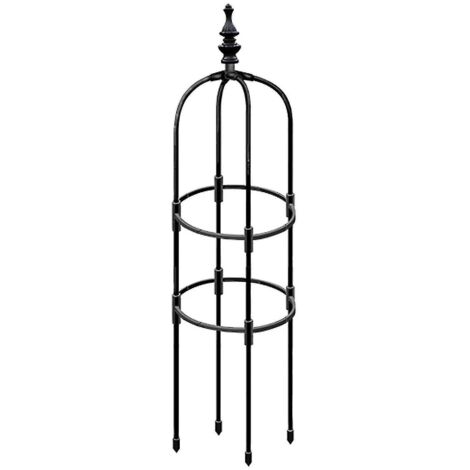 Fournitures de jardinage : rosier grimpant d'intérieur, support de plantation, tuteur en forme de U pour tomates et haricots, ensemble de treillis obélisque. (1/5)