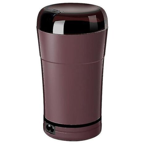 Broyeur électrique domestique en acier inoxydable pour grains de café et graines, outil pour la maison, couleur bordeaux (1/5)