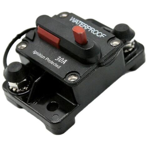 Disjoncteur à réarmement automatique étanche 12-48 V - 50 A, 80 A, 100 A, 120 A, 150 A, 200 A, 250 A, 300 A (1/4)