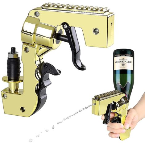 Pistolet à bière, pistolet à champagne, pistolet à alcool, pistolet à bière en bouteille, distributeur réglable de vin rouge (1/5)