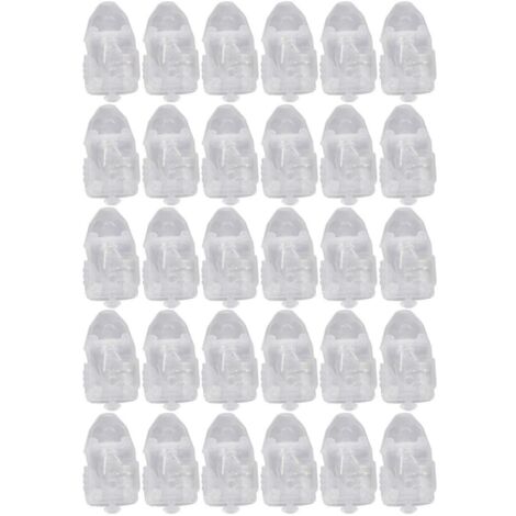 Lot de 30 petites lanternes LED, guirlandes lumineuses LED pour fêtes, lumières LED ultra-lumineuses, ballons lumineux LED, mini-lumières LED (1/5)