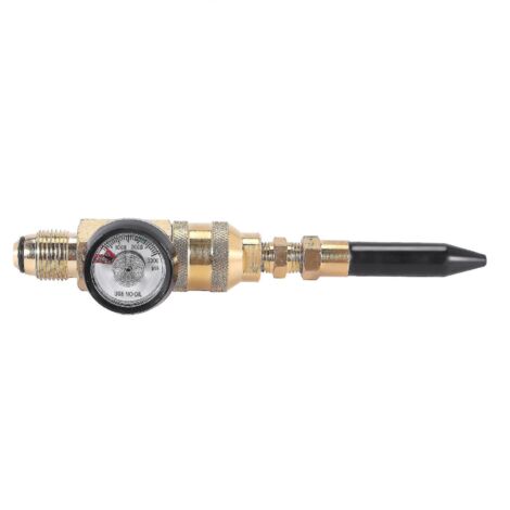 Régulateur de gonflage de ballons à hélium avec manomètre pour valves de bouteille G5/8 (1/5)