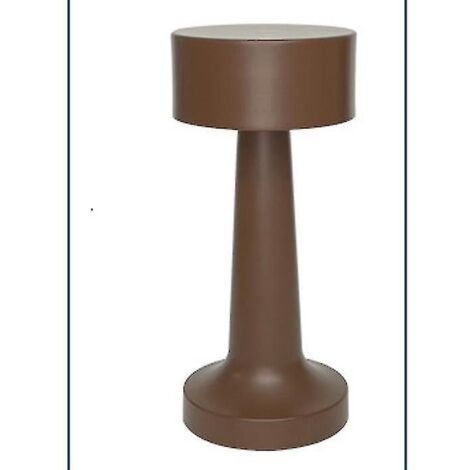 Lampes de table rechargeables à barre tactile (dorées) - C-Brown (1/5)