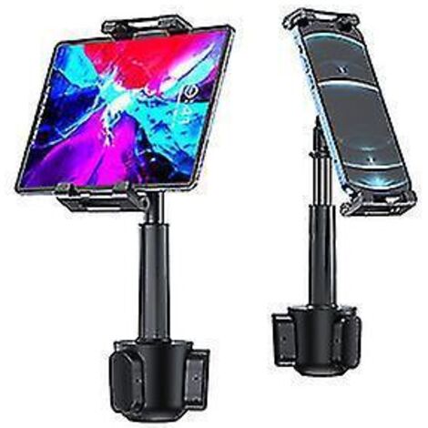 Support de tablette pour porte-gobelet de voiture, support universel pour tablette et smartphone. (1/5)