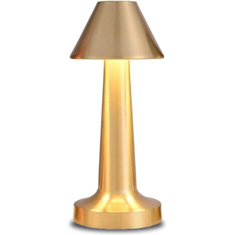 Lampes de table rechargeables à barre tactile (dorées) - B-Or (1/5)