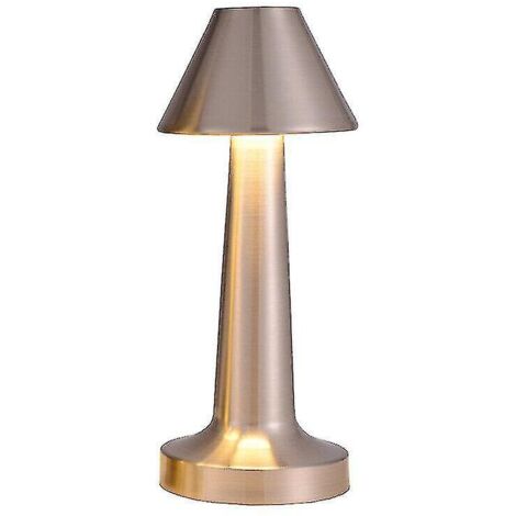 Lampes de table rechargeables à barre tactile (dorées) - B - Argent (1/5)