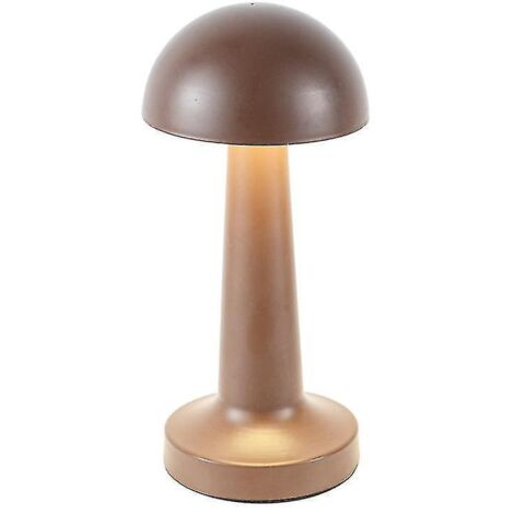 Lampes de table rechargeables à barre tactile (dorées) - A-Brown (1/4)