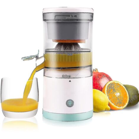 Presse-agrumes électrique portable rechargeable par USB, 45 W, pour oranges et citrons (nouveauté 2023) [Livraison gratuite] (1/5)