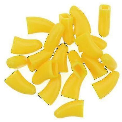 40 protège-griffes souples pour chats et chiens avec applicateur de colle gratuit - Taille XS (1/5)
