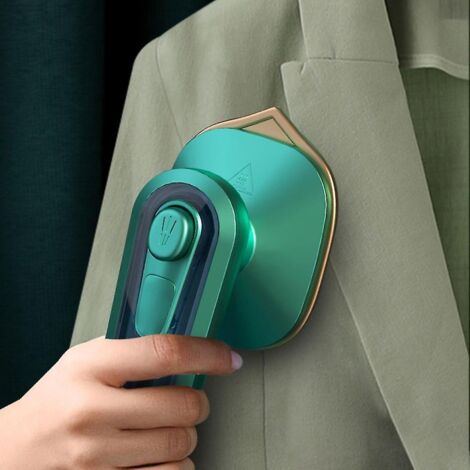 Fer à repasser portable, petit et compact, idéal pour la maison et les voyages. (1/5)