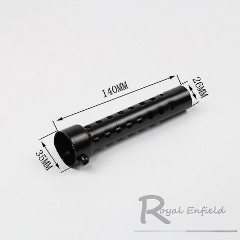 Silencieux d'échappement universel pour moto, compatible avec les tailles 35 mm, 42 mm, 45 mm, 48 mm et 60 mm. Insert de chicane en acier inoxydable 35x1401 (1/4)