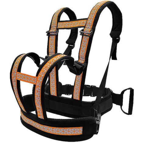 Harnais de sécurité pour vélo et moto enfant, ceinture de sécurité réglable et antidérapante, sangle de protection pour enfants (1/4)