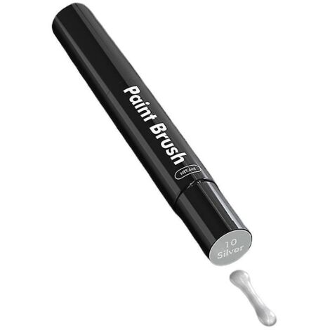 Correcteur de rayures pour carrosserie - Stylo applicateur pinceau - 1 pièce - Argent (1/5)