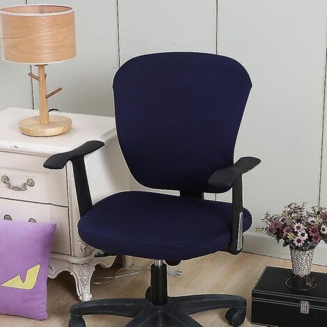 Housse universelle lavable et pivotante pour chaise de bureau d'ordinateur - Style 14 (1/5)