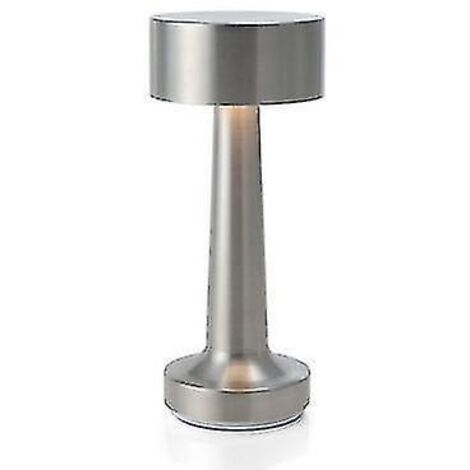 Lampes de table rechargeables à barre tactile (dorées) - C-Argent (1/5)