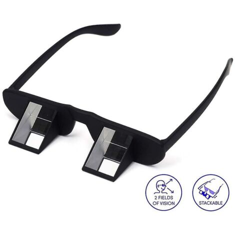 Lunettes à prisme, lunettes de paresse, lunettes horizontales, lunettes de protection pour l'escalade, position allongée (1/5)