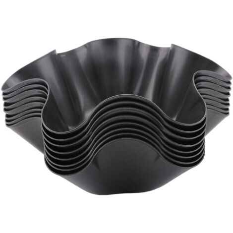 Lot de 8 moules à tortillas pour bols à salade - Moules à tortillas antiadhésifs pour une cuisson parfaite (1/5)
