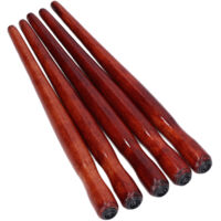 5 Pièces Porte-plume en Bois de Santal Premium, Prise Confortable et Durable, Idéal pour Dessin et Calligraphie, 5 Porte-plumes Couleur Palissandre