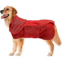 Peignoir pour animaux à séchage rapide, serviette absorbante, vêtement de nuit cadeau