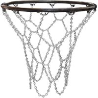 Filet de basket-ball d'extérieur, filet de basket-ball de rechange, filet de basket-ball d'extérieur, filet de basket-ball en métal, filet de basket-ball galvanisé standard et durable pour intérieur