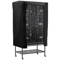 Cage à oiseaux étanche, grande cage à oiseaux lavable pour perroquet (sans cage)