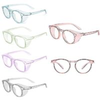 Lunettes de sécurité antibuée, lunettes bloquant la lumière bleue, lunettes unisexes anti-pollen, lunettes anti-soleil violettes